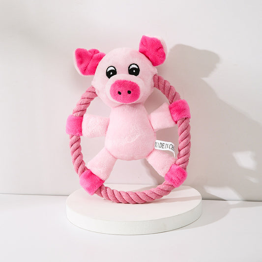Pet Toys Flying Discs - Pig, Duck, Bear Designs