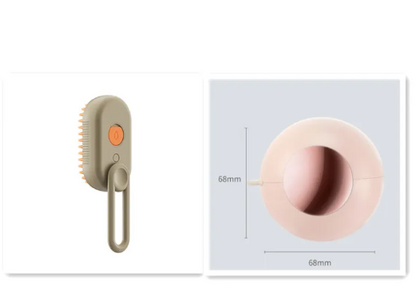 3-in-1 Steam Pet Grooming Brush